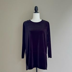 Lauren Ralph Lauren black velvet NEW